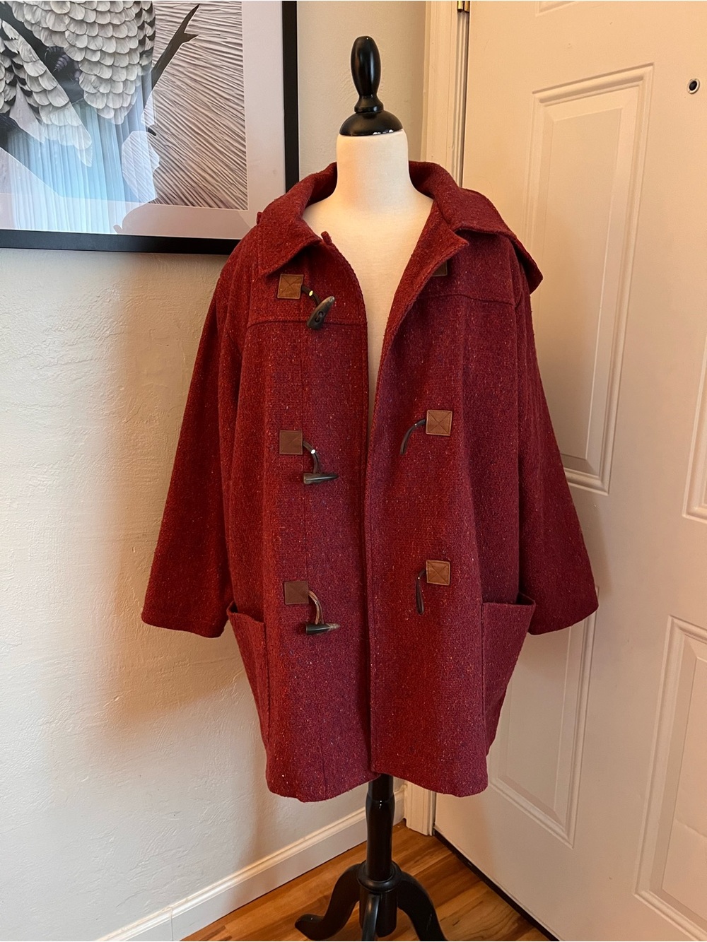 Vintage 80s Terry Lewis Tweed Coat